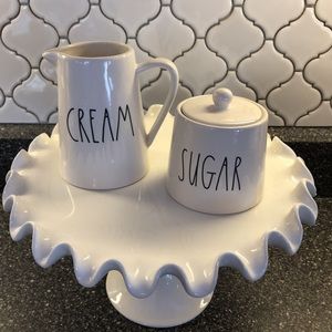 New Rae Dunn CREAM and SUGAR set!